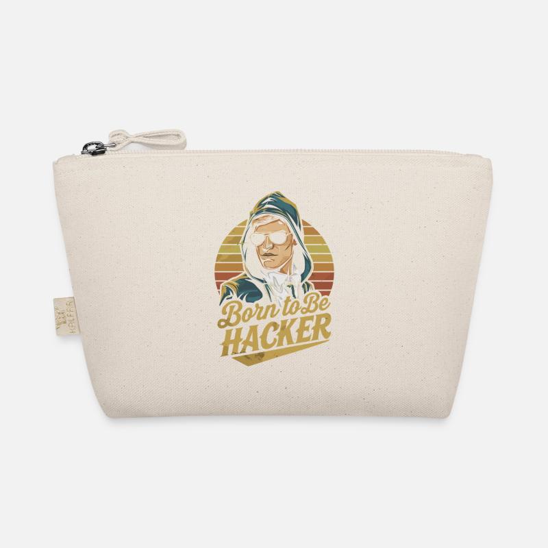 Born to Be Hacker – Computer Science Nerd IT Organic Pouch