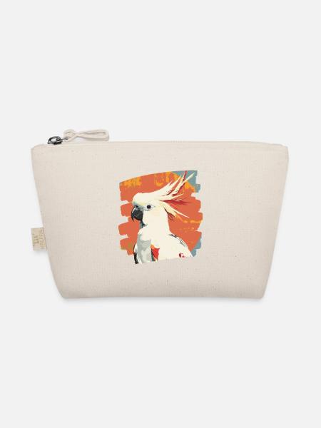 Cockatoo - Organic Pouch - nature - Front