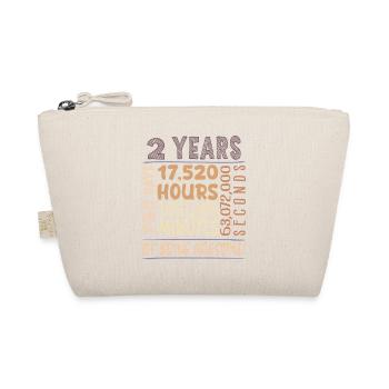 2 ans ! Cadeau d’anniversaire pour les 2 ans - Trousse biologique - nature - Devant