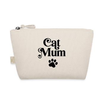 Cat Mum - Organic Pouch - nature - Front