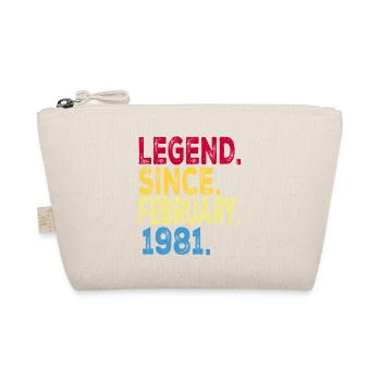 Légende depuis février 1982 Design Pour vieux porple - Trousse biologique - nature - Devant