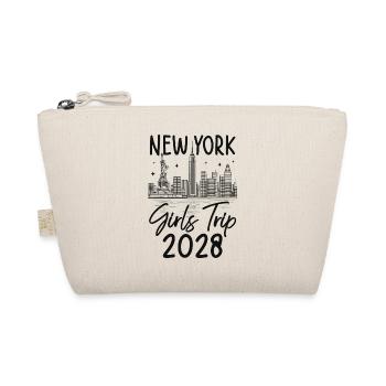 Girls Trip New York 2028 - Organic Pouch - nature - Front