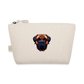 Visage de chien - Bullmastiff - Trousse biologique - nature - Devant