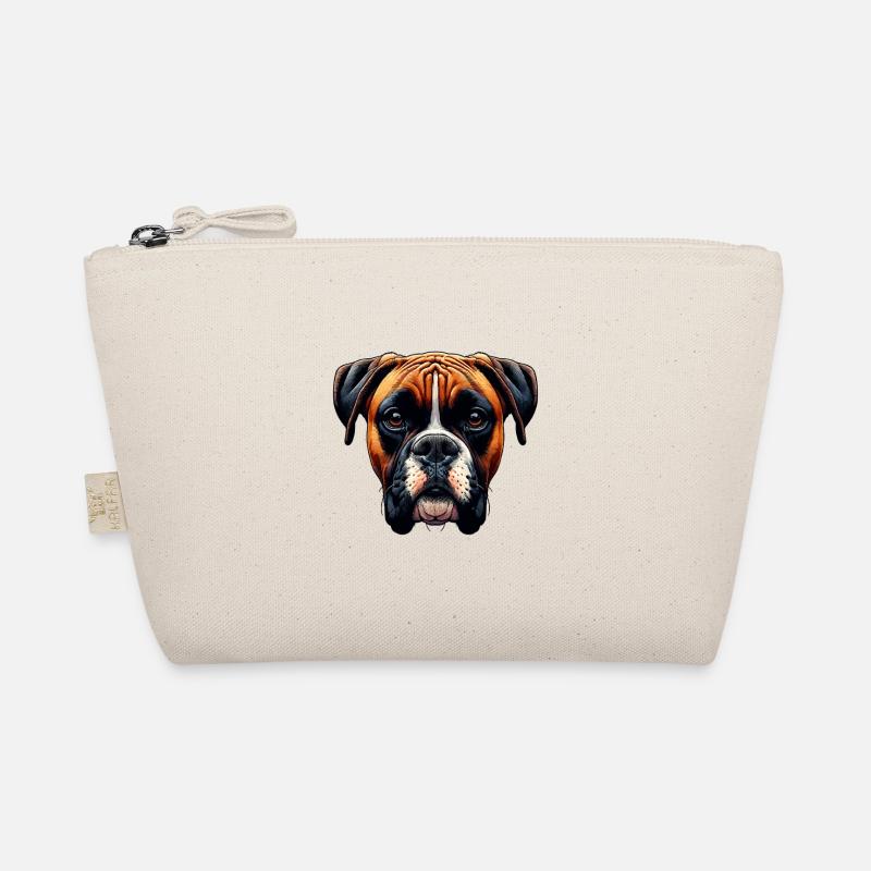 Hundegesicht - Boxer Bio-Täschchen