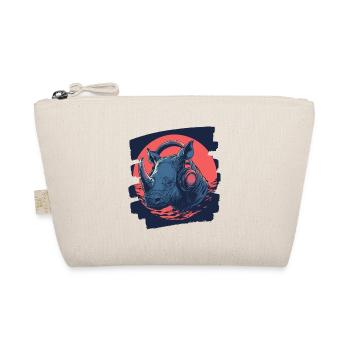 Rhinoceros - Organic Pouch - nature - Front