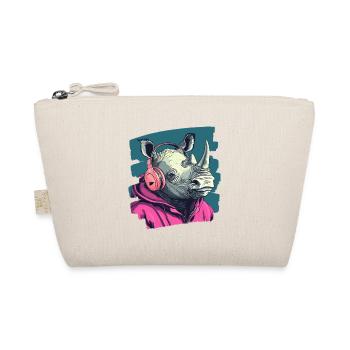 Rhinoceros - Organic Pouch - nature - Front
