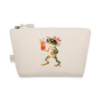 Frosch - Bio-Täschchen - Natur - Vorne
