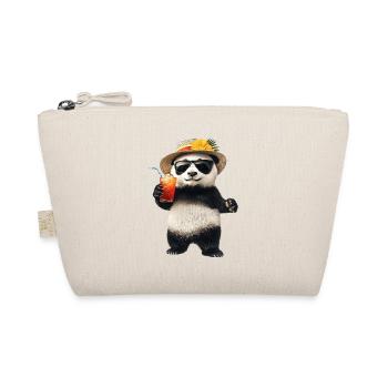 Panda - Bio-Täschchen - Natur - Vorne