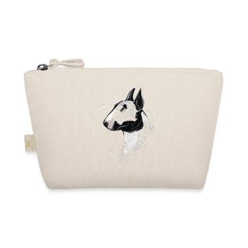 Bullterrier - Bio-Täschchen - Natur - Vorne