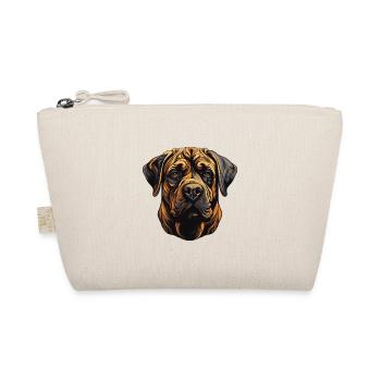 Portrait de chien Mastiff - Trousse biologique - nature - Devant