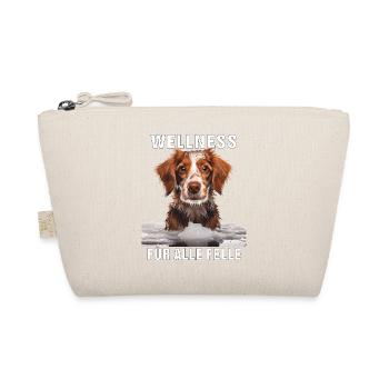 HUND WELLNESS FÜR ALLE FELLE - Bio-Täschchen - Natur - Vorne