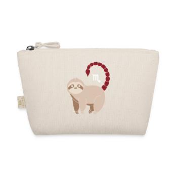 Signe du zodiaque Scorpion Paresseux avec symbole - Trousse biologique - nature - Devant
