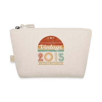 2015 Vintage Retro Cadeau D’anniversaire - Trousse biologique - nature - Devant