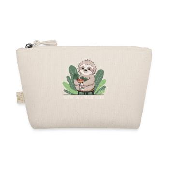 Paresseux en mission végétalienne avec bol de légumes - Trousse biologique - nature - Devant