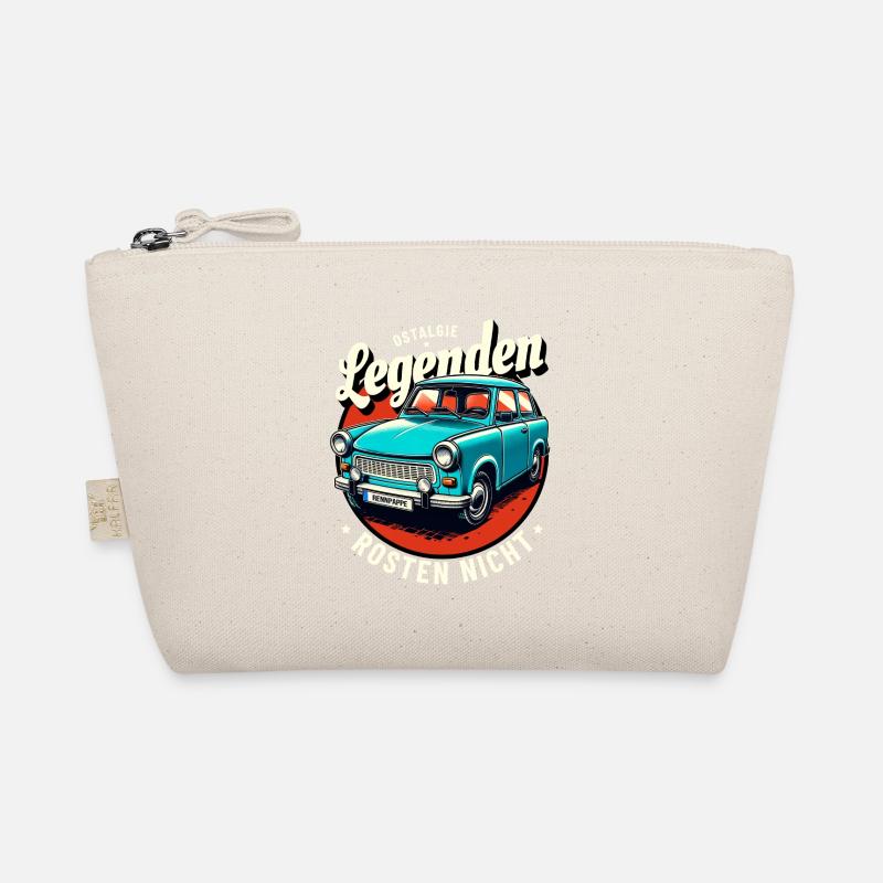 Ostalgie Legende Rennpappe  Trabi DDR Retro Bio-Täschchen