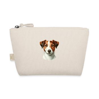 Visage de chien - Jack Russell Terrier - Trousse biologique - nature - Devant