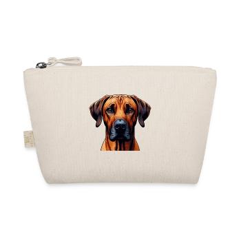 Dog Face - Rhodesian Ridgeback - Organic Pouch - nature - Front