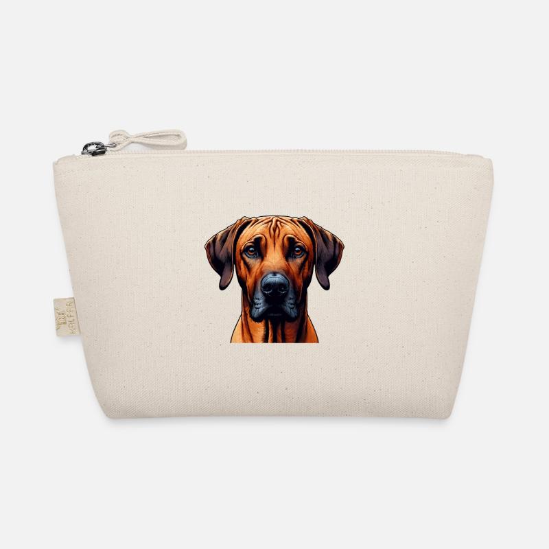 Hundegesicht - Rhodesian Ridgeback Bio-Täschchen