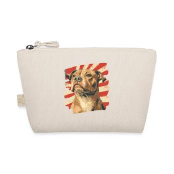 American Staffordshire - Bio-Täschchen - Natur - Vorne