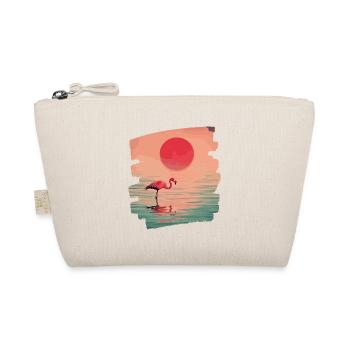 Flamingo - Organic Pouch - nature - Front