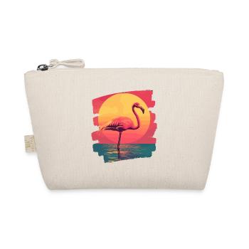 Flamingo - Organic Pouch - nature - Front