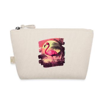 Flamingo - Organic Pouch - nature - Front