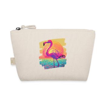 Flamingo - Organic Pouch - nature - Front