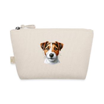 Visage de chien - Jack Russell Terrier - Trousse biologique - nature - Devant