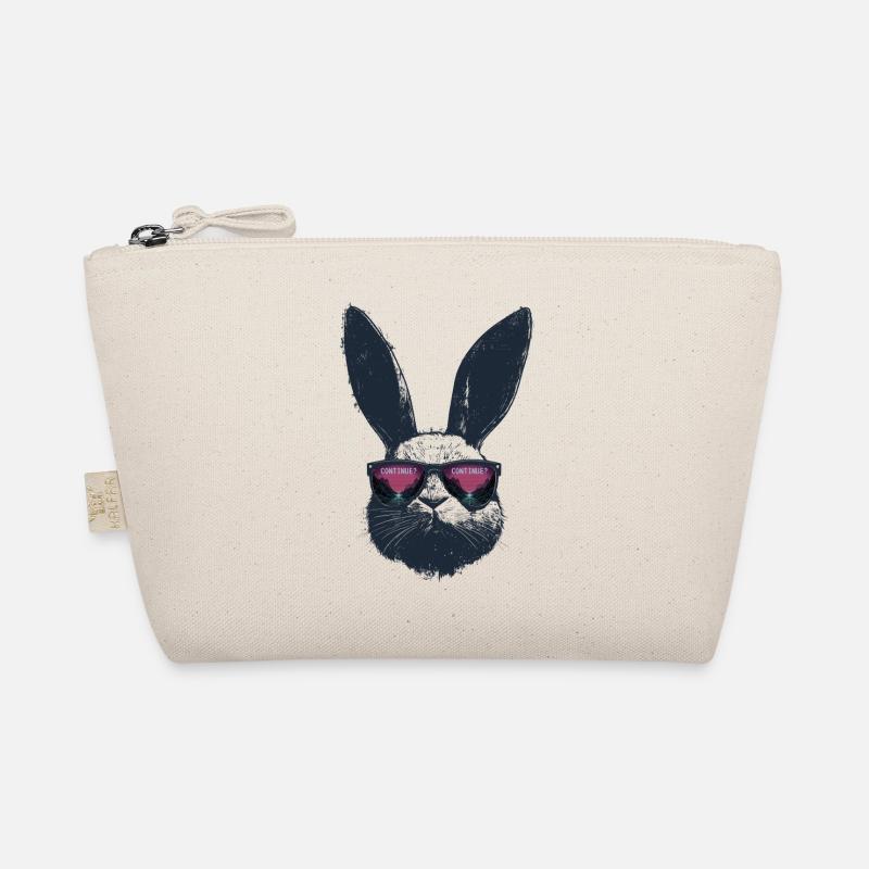 Lunettes de soleil rétro lapin Synthwave Gaming Gift Trousse biologique