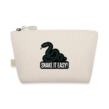 SNAKE IT EASY - Organic Pouch - nature - Front
