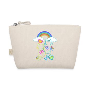 Arc-en-ciel Printemps Été Chats Chat Enfants - Trousse biologique - nature - Devant