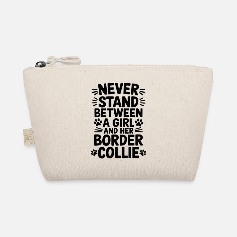 Border Collie Spruch Lustig Border Collie Geschenk Bio-Täschchen