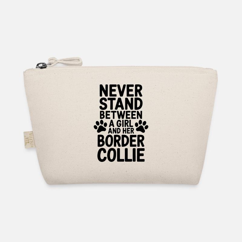 Border Collie Spruch Lustig Border Collie Geschenk Bio-Täschchen