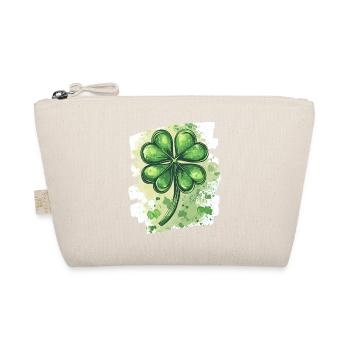 St. Patrick's Day Shamrock - Organic Pouch - nature - Front