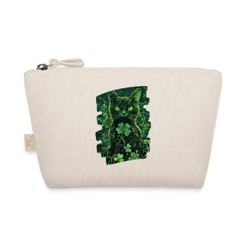 St Patrick's Day Cat - Organic Pouch - nature - Front