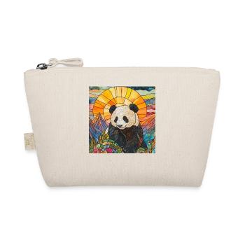 Panda - Bio-Täschchen - Natur - Vorne