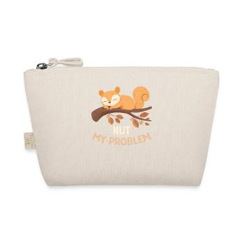 Nut My Problem Squirrel Morning Grouch Gift - Trousse biologique - nature - Devant
