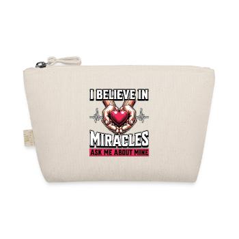 Transplant Surgery I Believe In Miracles Medical - Bio-Täschchen - Natur - Vorne