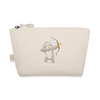 Sagittarius zodiac sign sloth unleash the - Organic Pouch - nature - Front