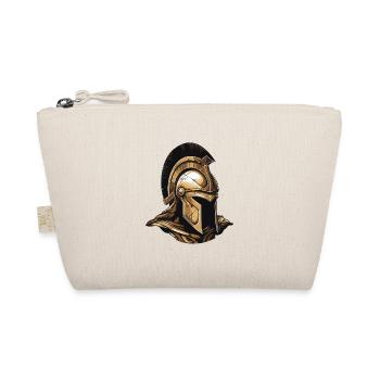 Spartan Warrior Sparta Helmet - Organic Pouch - nature - Front