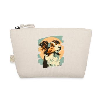 Collie - Bio-Täschchen - Natur - Vorne