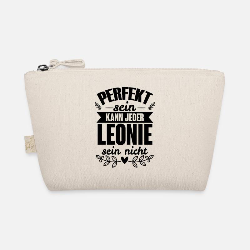 Leonie - Perfekt Sein Kann Jeder Leonie Sein Nicht - Bio-Täschchen - Natur