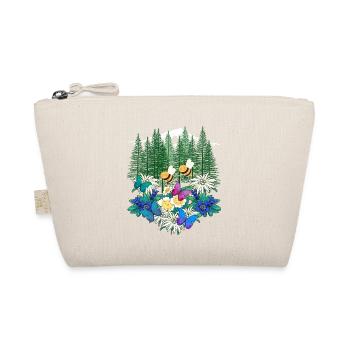 Forest Nature Spring Bee Bees Bumblebee - Organic Pouch - nature - Front