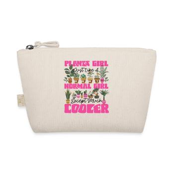 Plant Lover Gardening Girl Plant - Bio-Täschchen - Natur - Vorne