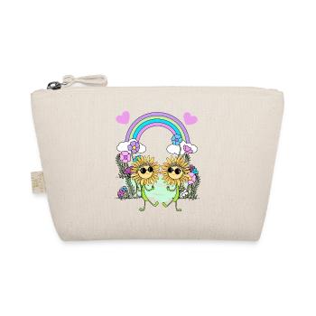 Arc-en-ciel Hippie Tournesols Enfants - Trousse biologique - nature - Devant