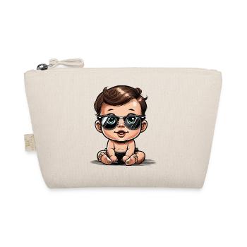 baby comic sonnenbrille - Bio-Täschchen - Natur - Vorne