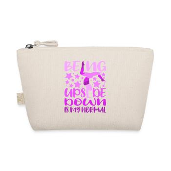 Être à l’envers est mon don de gymnaste drôle normal - Trousse biologique - nature - Devant