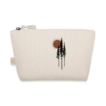 Soleil Sapin Forêt Nature Cadeau minimaliste - Trousse biologique - nature - Devant