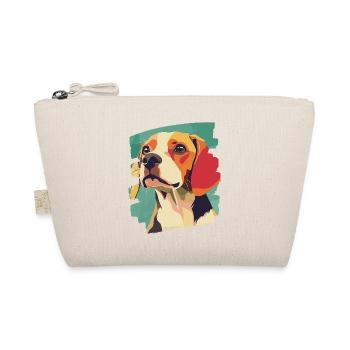 Beagle - Bio-Täschchen - Natur - Vorne
