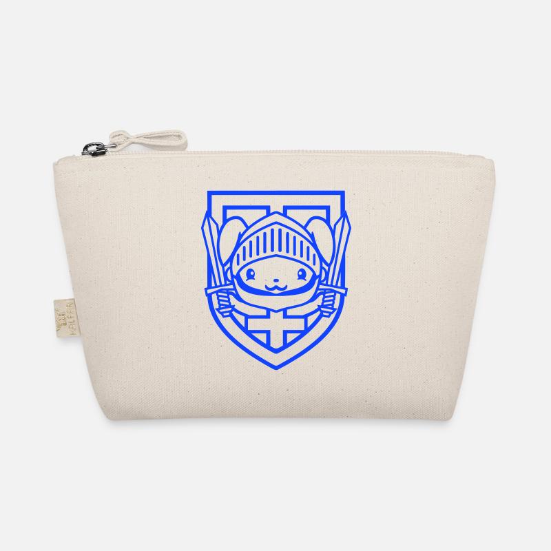 Lapin Chevalier Épée Bouclier Armure Casque Château Héros Trousse biologique